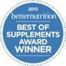 Best of Supplements award winner 2013