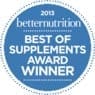 Best of Supplements award winner 2013